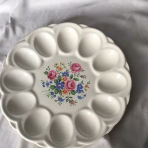 Vintage Egg Plate